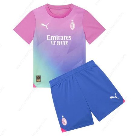 AC Milan Third Kids Football Kit 23/24