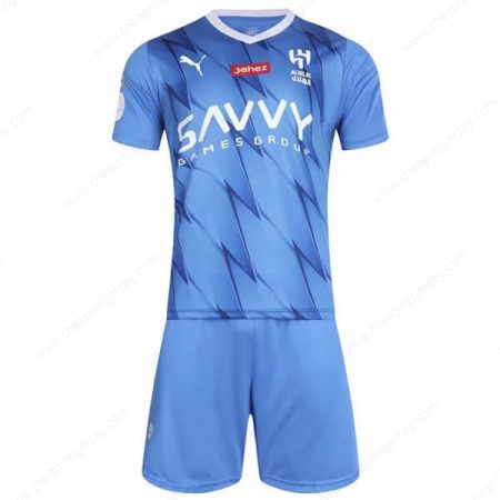 Al Hilal SFC Home Kids Football Kit 23/24