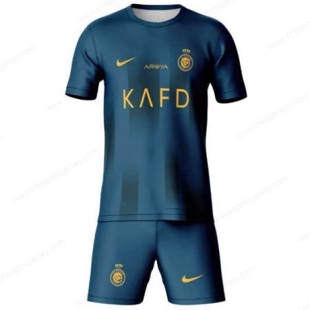 Al-Nassr Away Kids Football Kit 23/24