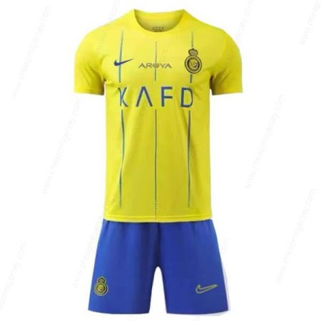 Al-Nassr Home Kids Football Kit 23/24