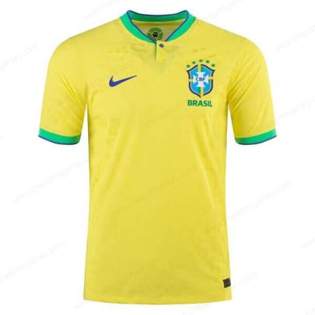 Brazil Home Player Version Soccer Shirt 2022