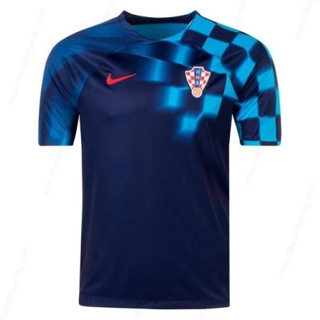 Croatia Away Soccer Shirt 2022