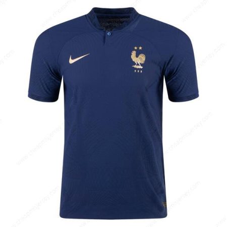 France Home Player Version Soccer Shirt 2022