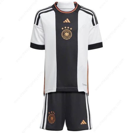 Germany Home Kids Football Kit 2022