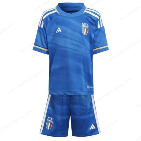 Italy Home Kids Football Kit 2023