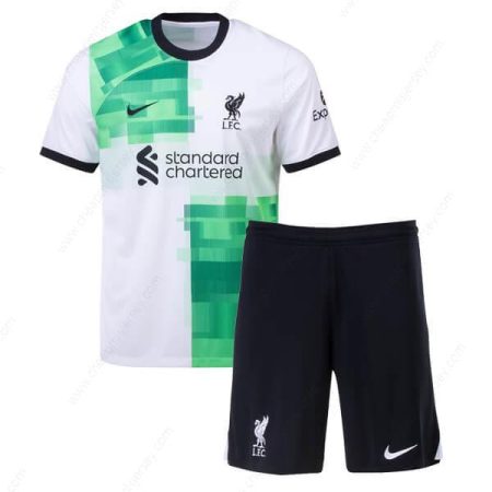 Liverpool Away Kids Football Kit 23/24