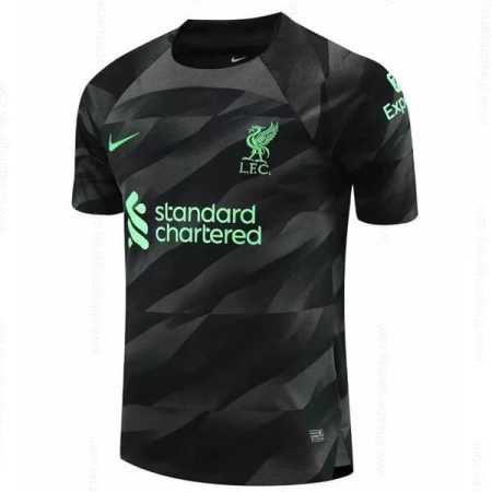 Liverpool Black Goalkeeper Soccer Shirt 23/24