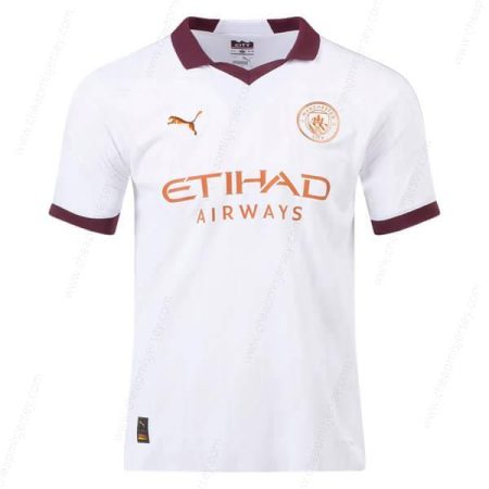 Manchester City Away Player Version Soccer Shirt 23/24