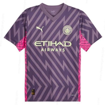 Manchester City Goalkeeper Soccer Shirt 23/24 – Purple