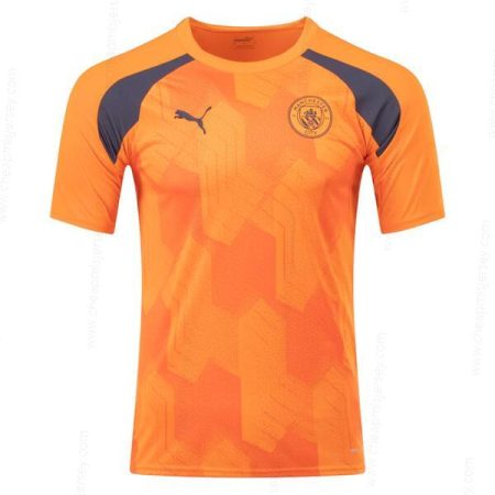 Manchester City Pre Match Training Soccer Shirt – Orange