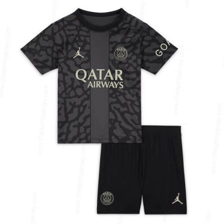 PSG Third Kids Football Kit 23/24