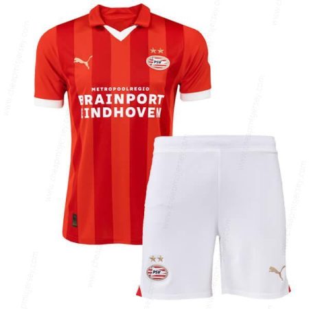 PSV Eindhoven Home Kids Football Kit 23/24