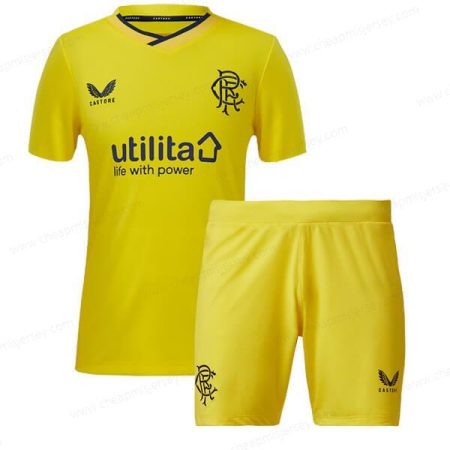 Rangers Home Goalkeeper Kids Football Kit 23/24