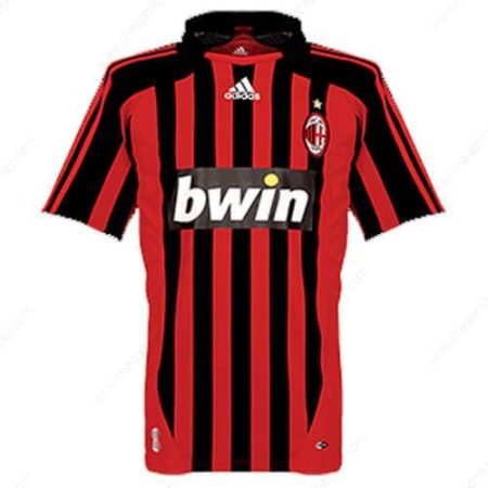 Retro AC Milan Home Soccer Shirt 07/08