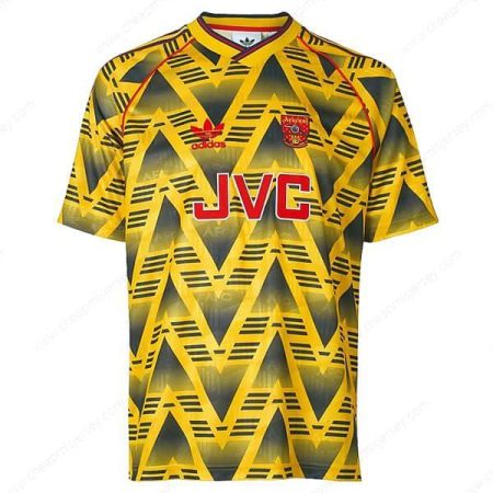 Retro Arsenal Bruised Banana Away Soccer Shirt 91/93