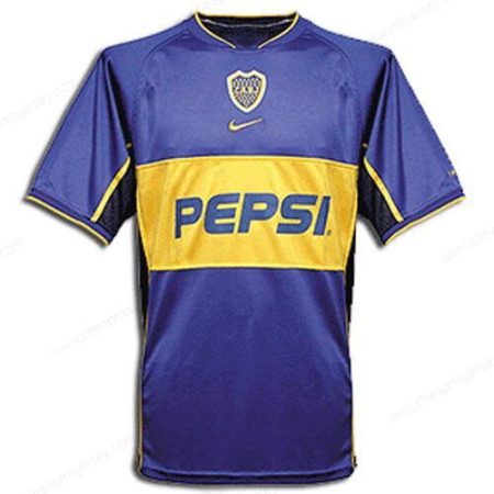 Retro Boca Juniors Home Soccer Shirt 02/03