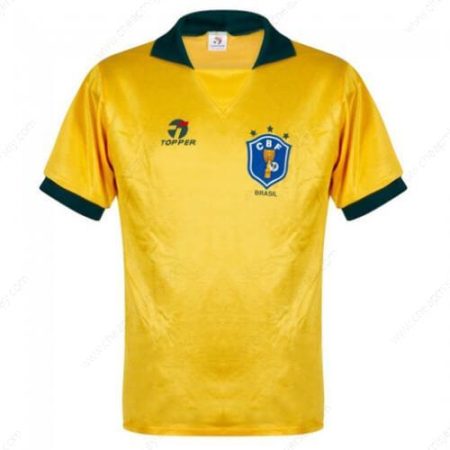 Retro Brazil Home Soccer Shirt 1988