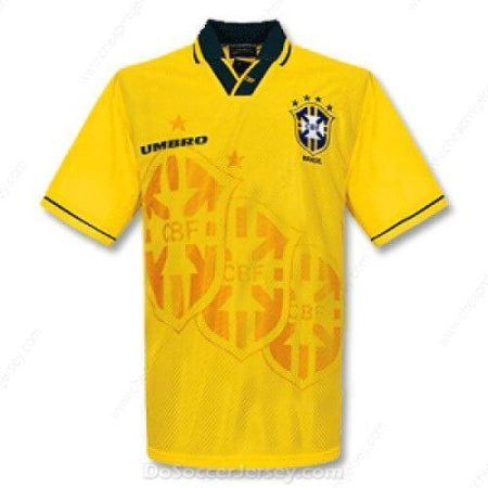 Retro Brazil Home Soccer Shirt 1994