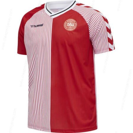 Retro Denmark Home Soccer Shirt 86