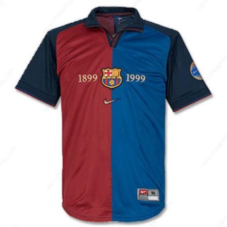 Retro FC Barcelona Centenary Home Soccer Shirt 1999