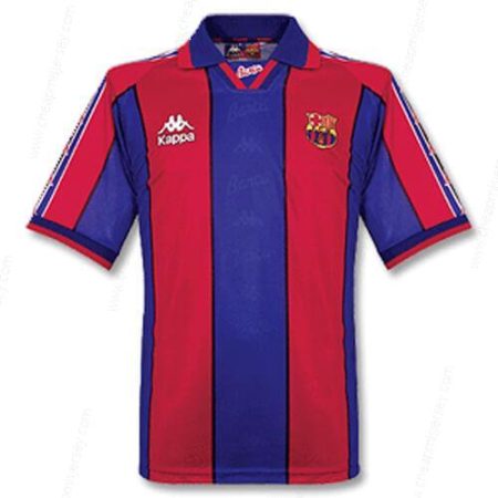 Retro FC Barcelona Home Soccer Shirt 96/97