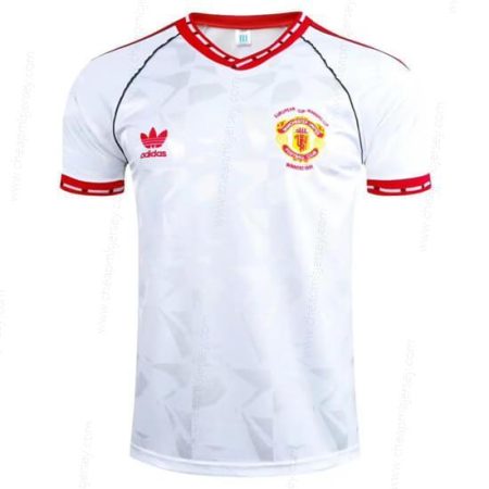 Retro Manchester United European Cup Soccer Shirt 1991