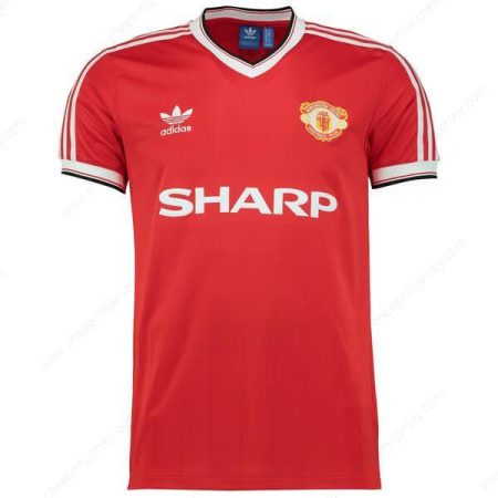 Retro Manchester United Home Soccer Shirt 1984