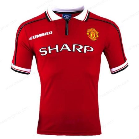 Retro Manchester United Home Soccer Shirt 98/99