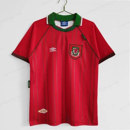 Retro Wales Home Soccer Shirt 94