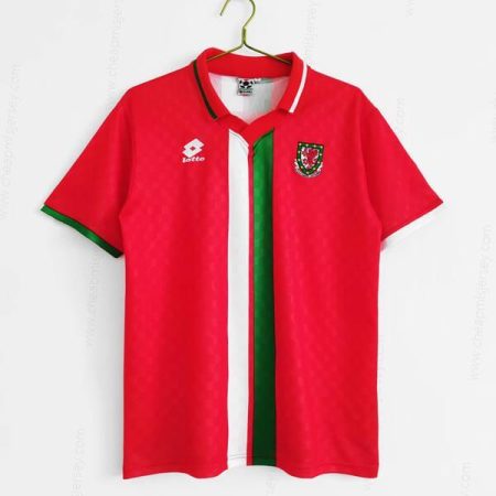 Retro Wales Home Soccer Shirt 96