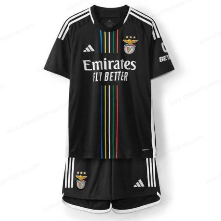 SL Benfica Away Kids Football Kit 23/24