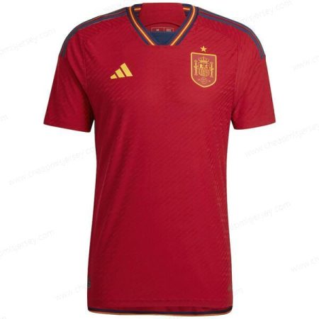 Spain Home Player Version Soccer Shirt 2022