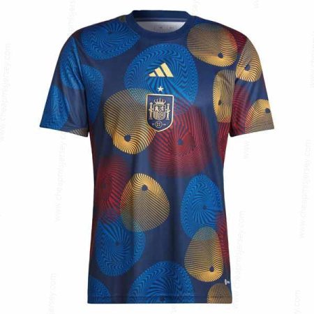 Spain Pre Match Training Soccer Jersey