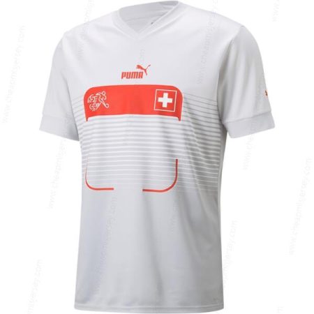 Switzerland Away Soccer Shirt 2022