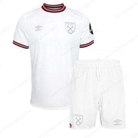 West Ham Away Kids Football Kit 23/24