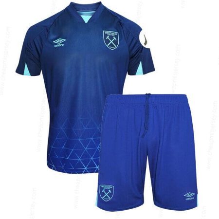 West Ham United Third Kids Football Kit 23/24