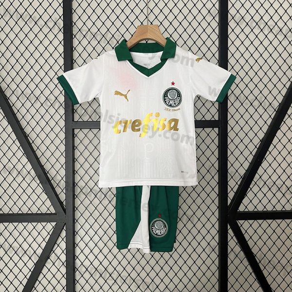 Palmeiras Away Kids Football Kit 24∕25