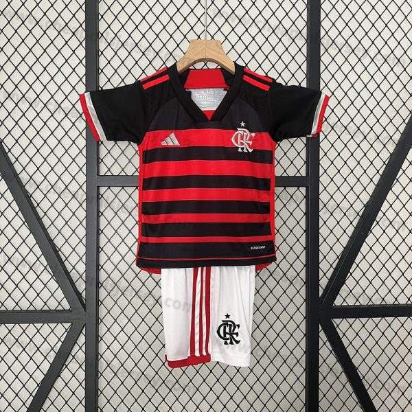 Flamengo Home Kids Football Kit 24∕25